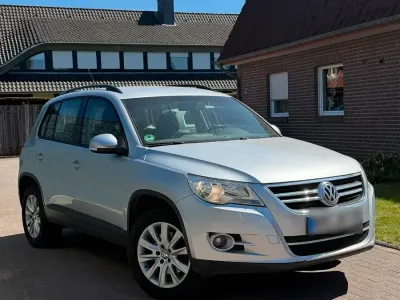 Używany VW Tiguan 150 KM (110 kW) 2009 Srebrny SUV