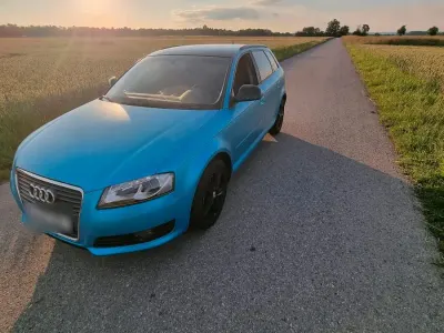 Gebraucht Audi A3 140 PS (102 kW) 2009 Blau Kleinwagen