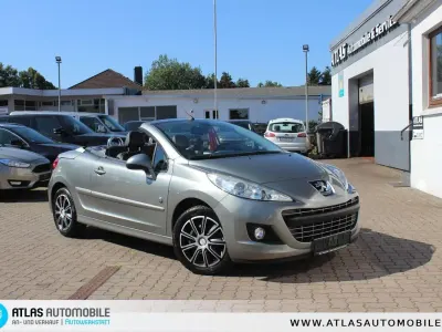 Gebraucht Peugeot 207 CC Roland Garros 120 PS (88 kW) 2010 Grau Cabrio