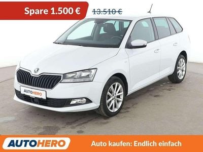 Gebraucht Skoda Fabia Soleil 75 PS (55 kW) 2019 Weiß Kombi