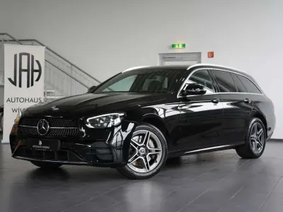 Gebraucht Mercedes E300 AMG line 317 PS (233 kW) 2022 Schwarz  unilack Kombi