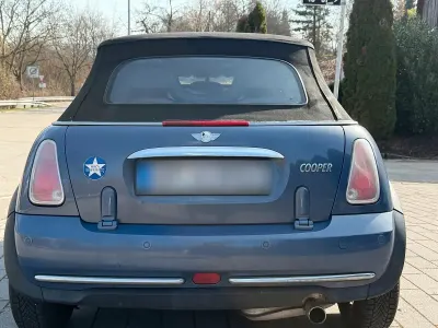 Used Mini Cooper Cabriolet 115 HP (84 kW) 2004 Blue Cabriolet