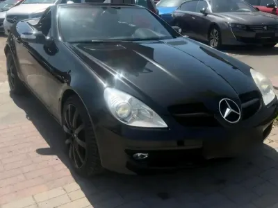 Gebraucht Mercedes SLK200 163 PS (119 kW) 2004 Schwarz Cabrio