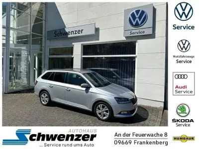 Gebraucht Skoda Fabia Ambition 95 PS (69 kW) 2022 Stribrna brilliant/ brilliant Kleinwagen