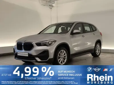 Używany BMW X1 Sport Line 150 KM (110 kW) 2021 Srebrny SUV