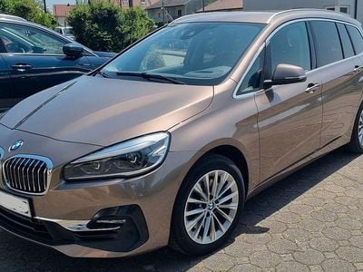 Gebraucht BMW 218 Gran Tourer Luxury Line 150 PS (110 kW) 2019 Gold Van / Kleinbus