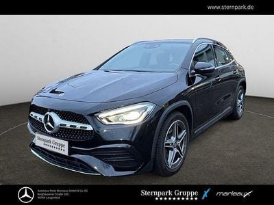 Schwarz Gebraucht 2022 Mercedes GLA200 AMG line SUV | 33.340 € (Fairer Preis)