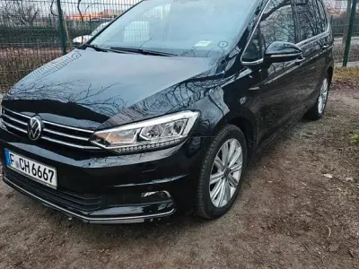 Brugt VW Touran Highline 150 HK (110 kW) 2022 Sort MPV
