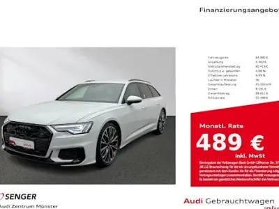 Brugt Audi S6 Ambiente 344 HK (253 kW) 2024 Hvid Stationcar