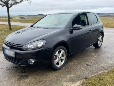 Brugt VW Golf VI Edition 102 HK (75 kW) 2008 Sort Hatchback