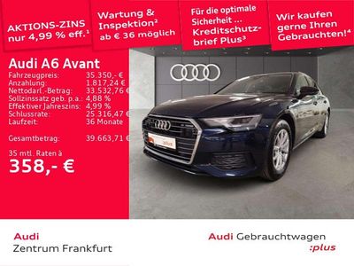 Gebraucht Audi A6 Premium 245 PS (180 kW) 2022 Firmamentblau metallic/firmame Kombi