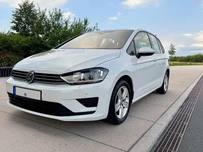 Gebraucht VW Golf Sportsvan Business 150 PS (110 kW) 2017 Weiß Van / Kleinbus