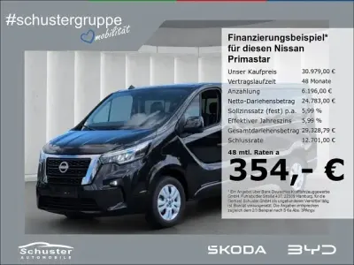 Gebraucht Nissan Primastar Tekna 150 PS (110 kW) 2025 Schwarz Van / Kleinbus