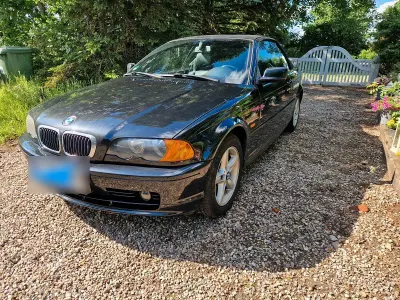 Gebraucht BMW 318 Cabriolet 143 PS (105 kW) 2003 Schwarz Cabrio