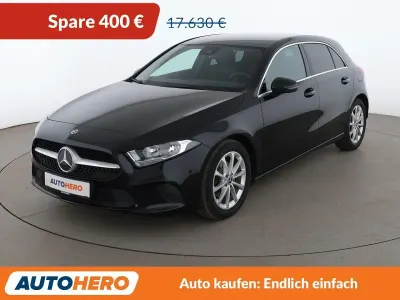 Gebraucht Mercedes A180 Progressive 136 PS (100 kW) 2019 Schwarz Limousine