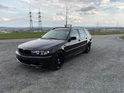 Brugt BMW 330 204 HK (150 kW) 2004 Sort Stationcar