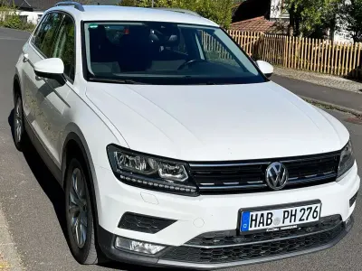 Używany VW Tiguan Highline 150 KM (110 kW) 2016 Biały SUV