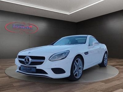 Polar white Gebraucht 2018 Mercedes SLC180 Cabrio | 28.712 € (Teuer)