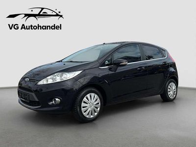 Gebraucht Ford Fiesta Titanium 82 PS (60 kW) 2012 Pantherschwarz metallic Kleinwagen