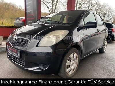 Brugt Toyota Yaris Style 69 HK (50 kW) 2007 Sort Sedan