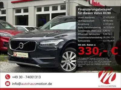 Second-hand Volvo XC90 Momentum 190 CP (139 kW) 2017 Albastru SUV