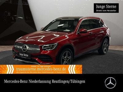Rot Gebraucht 2022 Mercedes GLC220 AMG SUV | 37.790 € (Guter Preis)