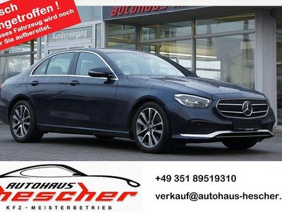 Nautikblau (metallic) Gebraucht 2023 Mercedes E220 Limousine | 38.980 € (Fairer Preis)