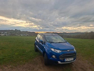 Gebraucht Ford Ecosport Titanium 125 PS (91 kW) 2016 Blau SUV