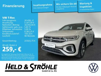 Gebraucht VW T-Roc R-line 110 PS (80 kW) 2024 Ascotgrau SUV