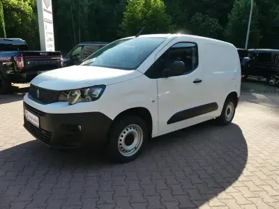 Gebraucht Peugeot Partner Premium 99 PS (72 kW) 2020 Weiß Van / Kleinbus