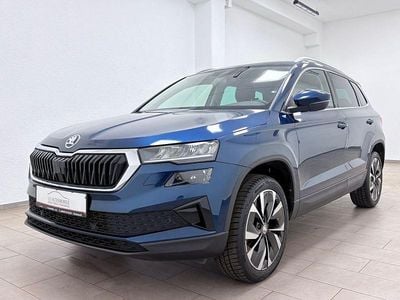 Gebraucht Skoda Karoq Style 150 PS (110 kW) 2023 Modra lava/lava blau SUV