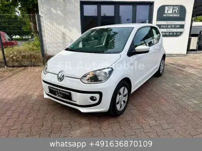 Gebraucht VW up! move up! 75 PS (55 kW) 2015 Weiß Kleinwagen