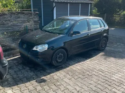 Gebraucht VW Polo 80 PS (58 kW) 2007 Schwarz Kleinwagen