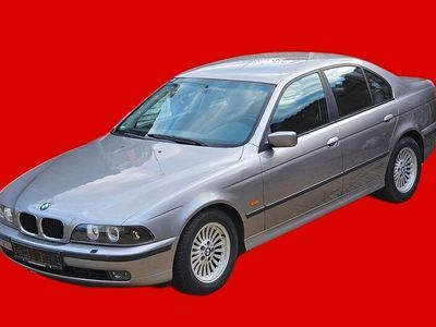 gebraucht BMW 528 i Automatik Lila-Grau, Leder, TÜV