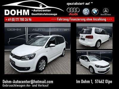 Gebraucht VW Touran Life 105 PS (77 kW) 2013 Weiß Van / Kleinbus