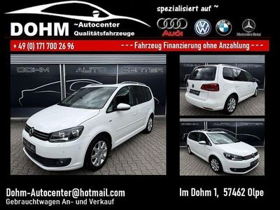 Weiß Gebraucht 2013 VW Touran Life Van / Kleinbus | 6.948 € (Fairer Preis)