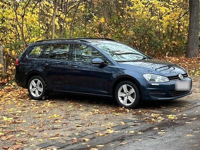 Usata VW Golf VII 105 CV (77 kW) 2017 Blu Station wagon