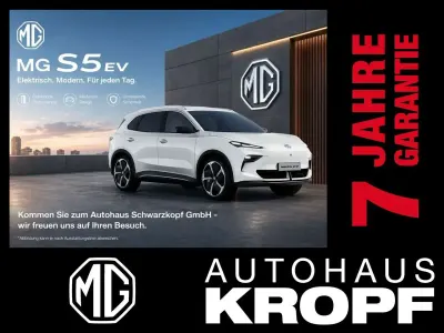 Uusi MG MGS5 EV Luxury 169 kW (231 HP) 2026 Valkoinen Katumaasturi