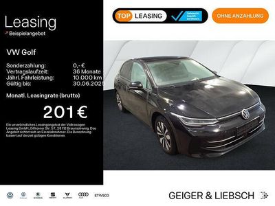Gebraucht VW Golf VIII Goal 116 PS (85 kW) 2024 Schwarz Limousine