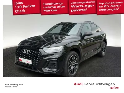 Gebraucht Audi Q5 S-Line 204 PS (150 kW) 2022 0e mythosschwarz metallic SUV