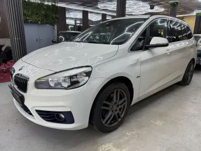 Brugt BMW 218 Gran Tourer Sport Line 136 HK (100 kW) 2015 Hvid MPV