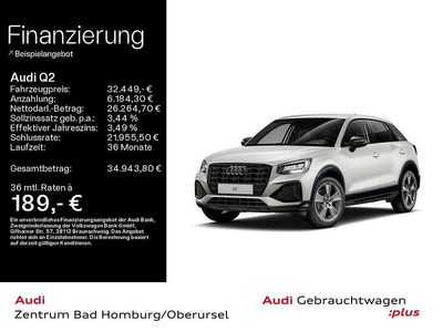 Tausilber metallic Gebraucht 2025 Audi Q2 Advanced Plus SUV | 32.449 € (Fairer Preis)
