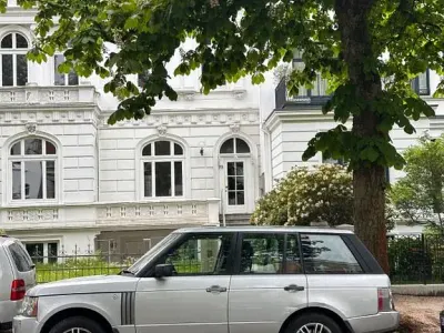 Gebraucht Land Rover Range Rover Vogue 272 PS (200 kW) 2009 Silber SUV