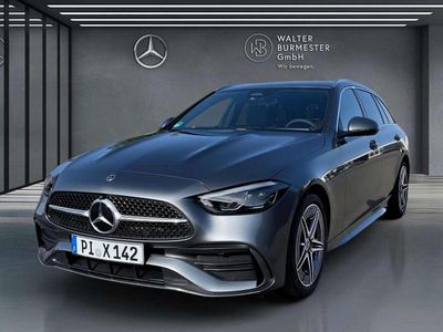 Grau Gebraucht 2025 Mercedes C180 AMG Limousine | 43.980 € (Teuer)