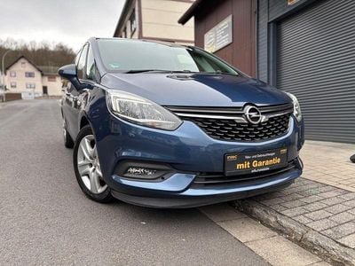 Gebraucht Opel Zafira Edition 140 PS (102 kW) 2017 Blau Van / Kleinbus