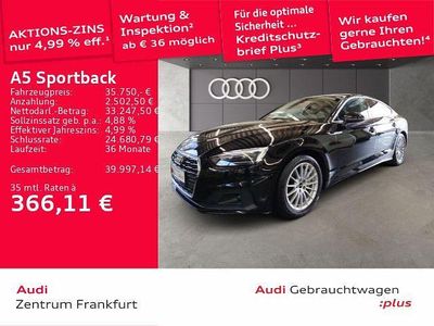 Usata Audi A5 204 CV (150 kW) 2025 Nero Berlina