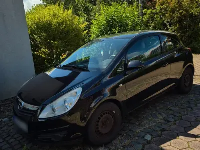 Gebraucht Opel Corsa Edition 60 PS (44 kW) 2009 Schwarz Kleinwagen
