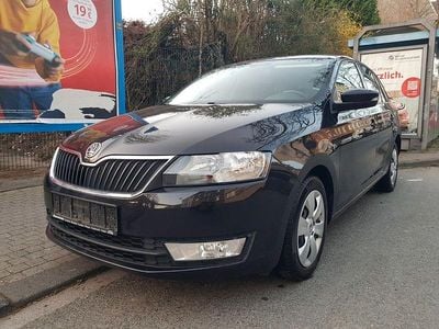 Gebraucht Skoda Rapid Ambition 90 PS (66 kW) 2017 Schwarz Kleinwagen