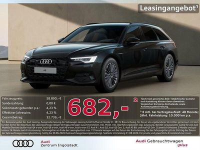 Second-hand Audi A6 Advanced 245 CP (180 kW) 2025 Negru Break
