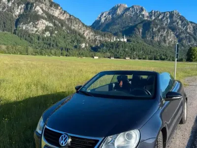 Gebraucht VW Eos 140 PS (102 kW) 2008 Blau Cabrio